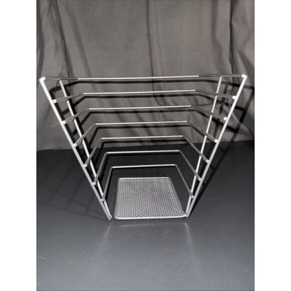 Display Rack Silver 9”L x 7”W X 7” Graduated - Picture 8 of 16